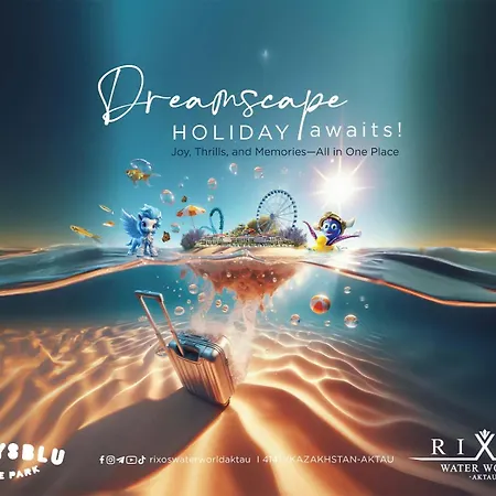 Rixos Water World Aktau - Theme Park Free Access Hotel Exterior photo